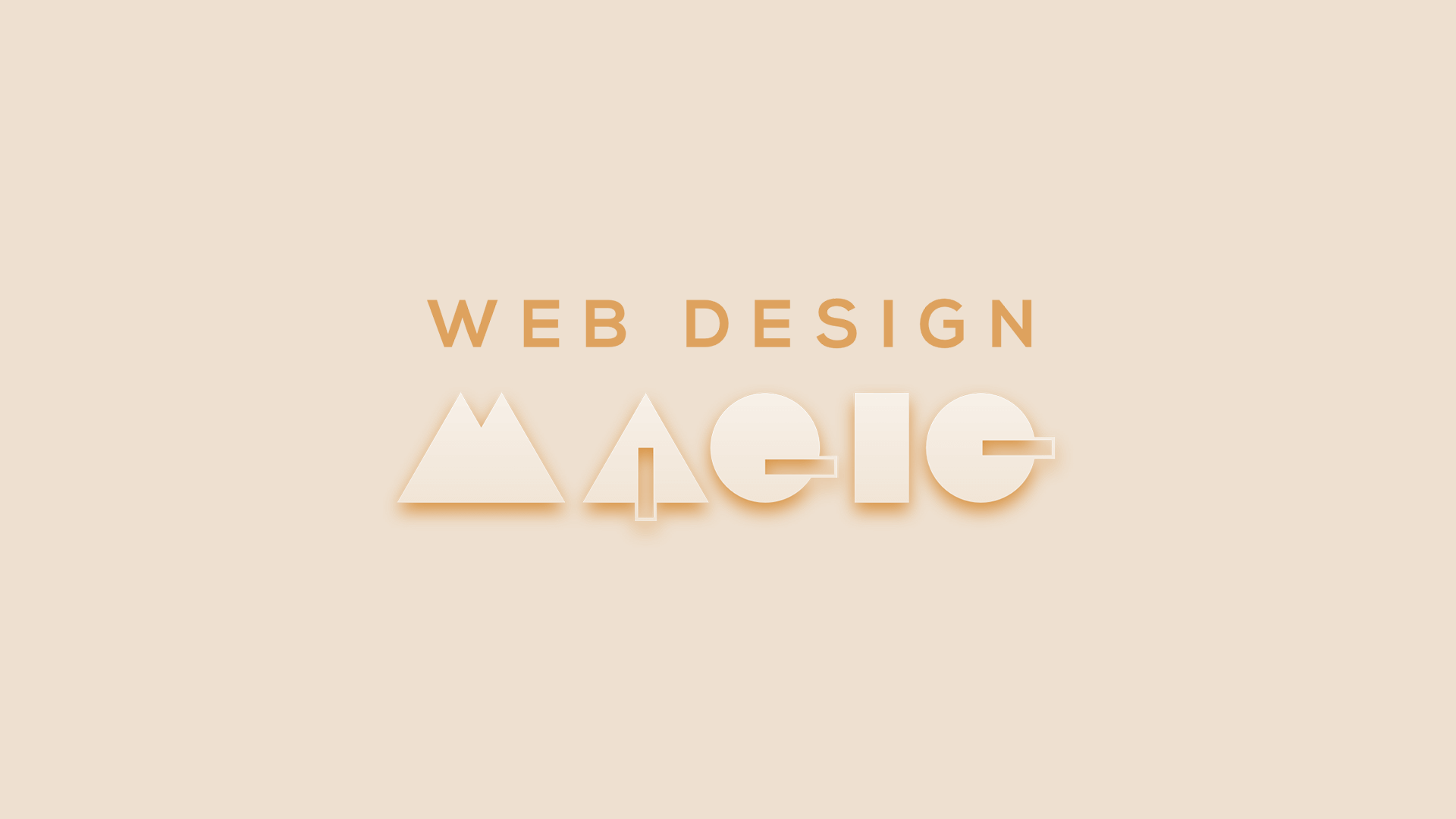 Web Design Magic Poster