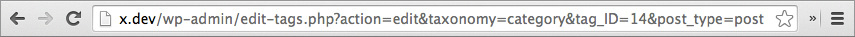 Locate Category ID Example
