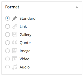Post Formats